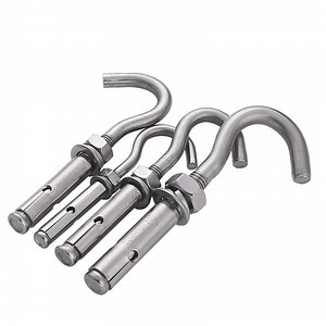 [Hot Item] ASTM F1554 Galvanized Concrete Fixings Anchor Rods Lifting Eye Bolt Hook Anchor Bolts for Abseiling