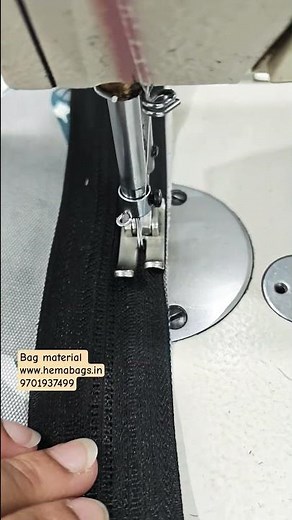 #Zipsewing #zip #zipstitching #bagmakingmaterials #hemasbagcreations