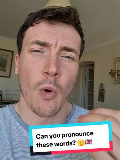 English Pronunciation🇬🇧 Can you pronounce all of these words? 🤔 Tell me in the comments! 💬👇 #learnenglish #pronunciation #englishwords #practiceenglish #speakenglish