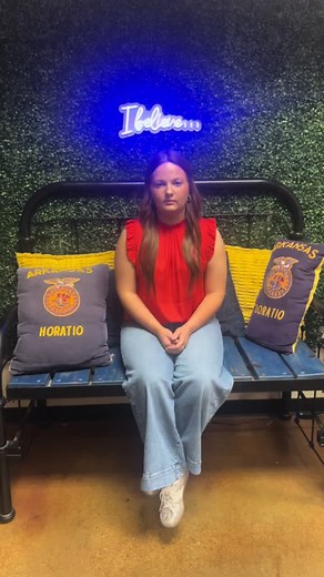 Senior Spotlight- Layla Tallant #fyp #livestock #seviercountyfair2025