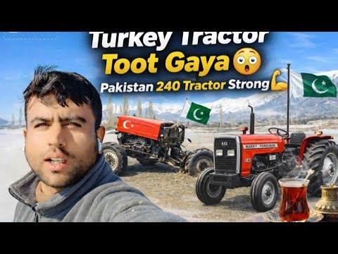 Turkey Farming Vlog 🇹🇷 Tomato Sera Work 🍅 Tractor Broken 😲 Pakistani 240 Tractor Better 🚜 Turkish