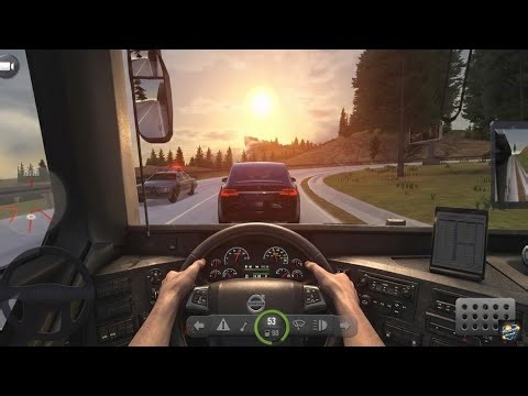 POV] Driving the Volvo 9800 | Sunset Trip to Rio Rancho | Realistic Graphics