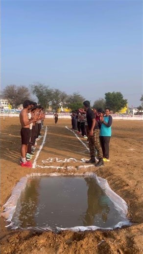 Long jump 🔥😱#army #youtubeshorts #motivation #trending #indianarmy