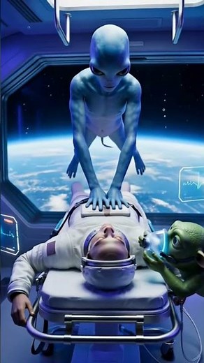 "ALIENS DO CPR ON ASTRONAUT IN SPACE! 😱 #ZeroGCpr"