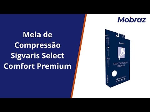 Meia de Compressão - Sigvaris Select Comfort Premium
