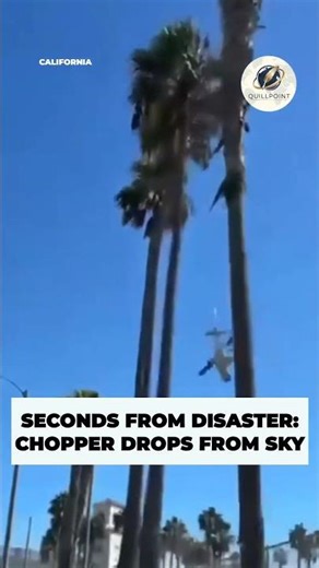 Helicopter Spins Out, Explodes Into Trees — What Happened?#usa