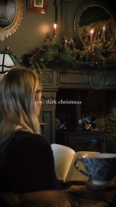 Christmas, but dark 🎄🖤 #darkchristmas #darkdecor #gothichomedecor #gothicdecor | The Blackened Teeth