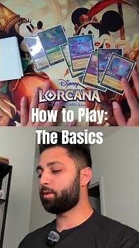 How to Play Disney Lorcana for Beginners!