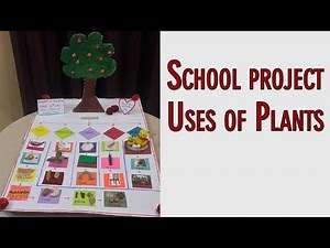 School project/ uses of plant