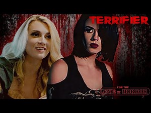 Terrifier | Catherine Corcoran and Jenna Kanell at For The Love Of Horror 2024