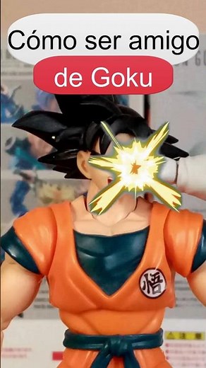 How to make friends by Goku🥴| Dragon Ball Stop Motion #dbz #goku #stopmotion