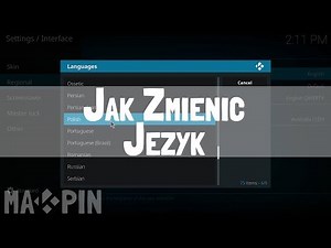 KODI | Jak zmienić język na Polski?