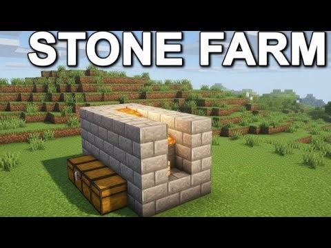 The Easiest Stone Farm In Bedrock/Java