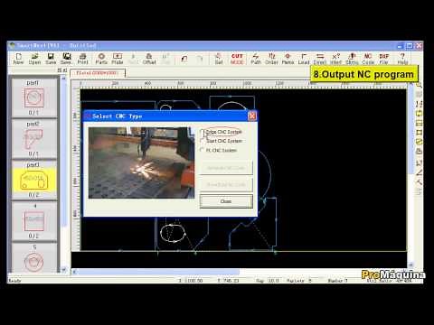 Videotutorioal del software de nesting SmartNest