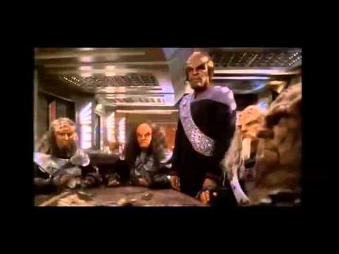 Star Trek DS9 Worf Kills Gowron