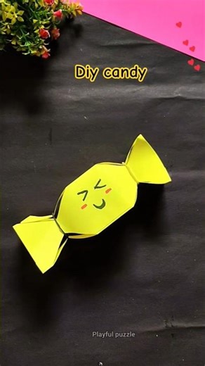 Diy chocolate toy for kids 🍬 paper candy kids craft 🪀#youtubeshorts #viral #kids #diy #shorts #craft