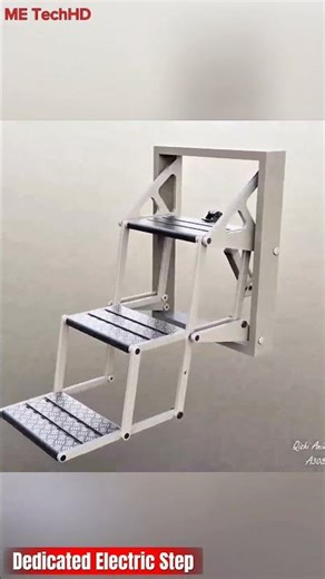 Dedicated Electric Step #machine #cad #mechanical #mechanism