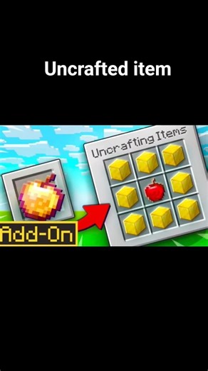 Illegal Uncrafted Item in Minecraft 😈 #minecraft
