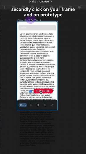 Sticky navbar in Figma, easy! #figma #tutorial #figmadesigntutorial #shorts