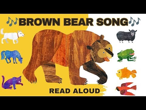 Brown Bear Brown Bear, What do you see? | Animated Song for Kids 🐻🎶| Sing Along| Read Aloud