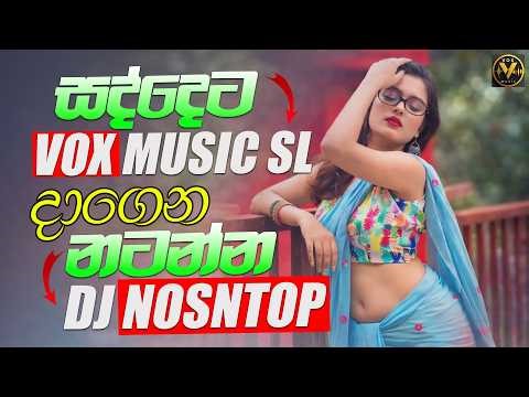 Sinhala DJ Nonstop | Best Dance Mix | Sinhala Songs | සද්දෙට නටන්න | Vox Music SL