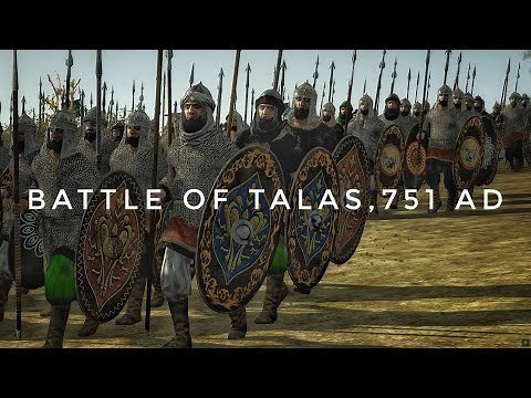 Battle of Talas, 751 AD l Abbasid Caliphate vs Tang dynasty