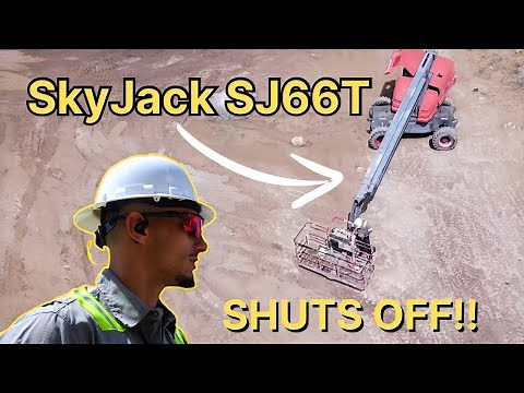 SKYJACK Boom Lift with Wire Harness Issues and MORE!