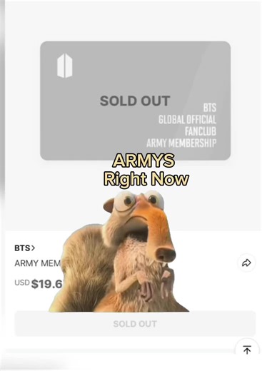 Never in my years of being an ARMY.. that I’d think BTS Global Membership would sell out. A digital one. BTS DEMAND this time is higher than the universe itself. Pray ticketing Gods are with you Hunger Games 7.0. Coming soon to a phone, computer, laptop near you. January 22nd. #BTS_WORLDTOUR #BTSARMY @BTS