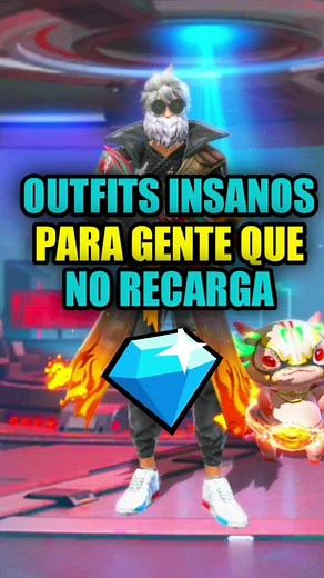Outfits insanos para gente que no recarga en Free Fire