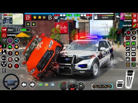 Police Car Chase – Cop Simulator 2025 | High-Speed Chase & Police Patrol Gameplay