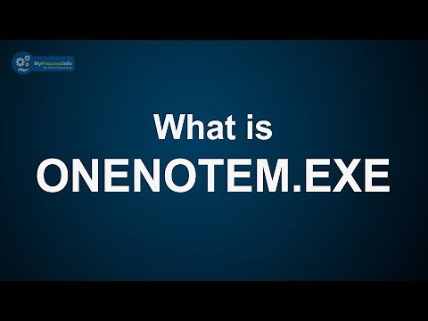 What is ONENOTEM.EXE? Is ONENOTEM.EXE Virus or Safe File?