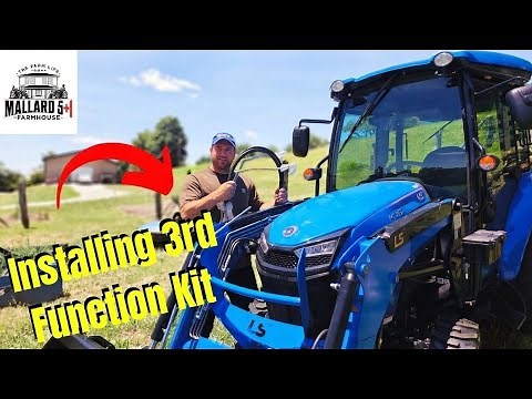 3rd Function Kit on a Tractor | EASY Installation