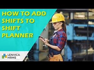 How to add Shifts to the Shift Planner