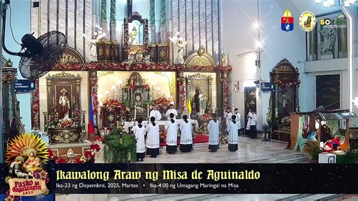 6.1K views · 267 reactions | LIVE: Maringal na Misa ngayong Ikawalong Misa de Aguinaldo sa bayan ng Gagalangin. Ang Misang ito ay pamumunuan ng ating Kura Paroko, Reb. Padre Douglas D. Badong. #PaskoSaGagalangin2025 #iKMSJnaYan #PintakasingIbig #JubileeYear2025 #PilgrimsOfHope | St. Joseph Parish Gagalangin | Facebook