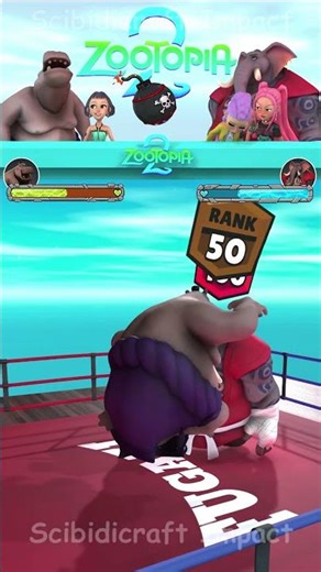 Zootopia 2 | The beasts compete in strength #funny #zootopia2