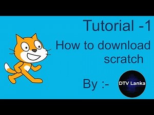 Tutorial 1 | How to download scratch 3.0 | In Sinhala