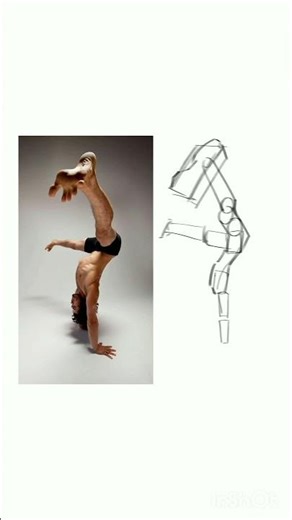 How I Study Figure Drawing (Box Method) #drawingprocess