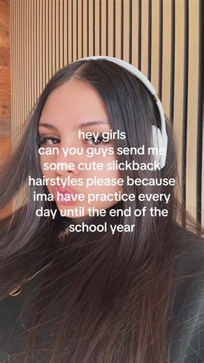 Cute Slickback Hairstyles for Softball Practice