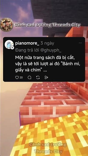 Bánh mì hôm nay ngon vãi... #viral #memes #comment #minecraft