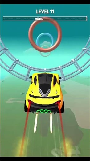 Car Dunk Level 11 – Jump Master Basketball Hoop SUCCESS 🏀🚗 #shorts