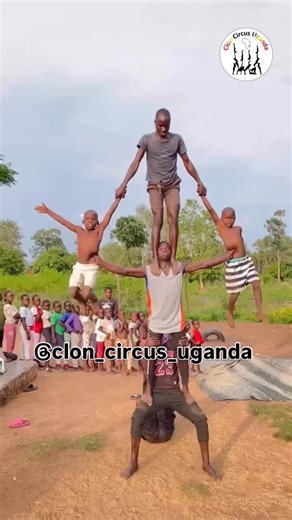 Hello 👋 fam!, Workout to the world 🌏 with different perspective pyramids in acrobatics and gymnastics. FOLLOW 👇 @clon_circus_uganda @coach_fredrick_lugard Join us in making a difference to the children of @clon_circus_uganda ! Donate now via link 🔗 in Bio. . . . . #amazing #africa #instagood #viral #instareelsindia❤️ #trending #instalike #reels #connection #followforfollow #followforfollowback #trendingreels #gym #love #instamood #instadaily #fit #explore #explorepage #viralreels #love | Clo