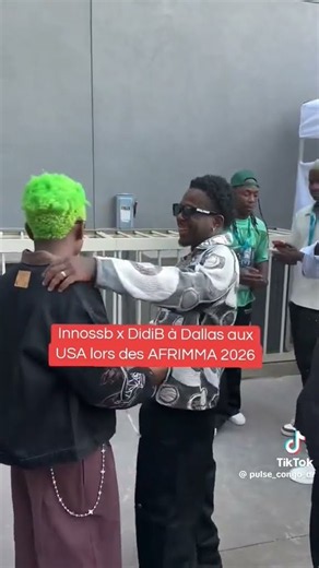 Innossb x Didi b a dallas aux usa lors des afrimma 2026 #stitchboutique #rapfr #frenchdrill #music