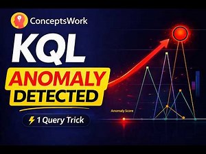 KQL Anomaly Detection | make-series, series_decompose, series_decompose_anomalies