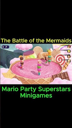 Mario Party Superstars -CPU Master-The Battle of the Mermaids- Daisy vs.Peach vs.Rosalina vs.Pauline