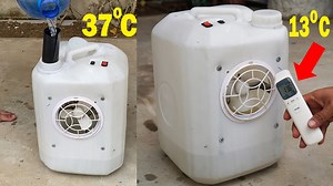 Stay Cool All Summer DIY Air Conditioner Fan Tutorial | DIY Balcony Garden