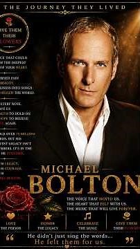 Michael Bolton: Give Them Their Flowers🌹Honoring the legends while they can still feel the love