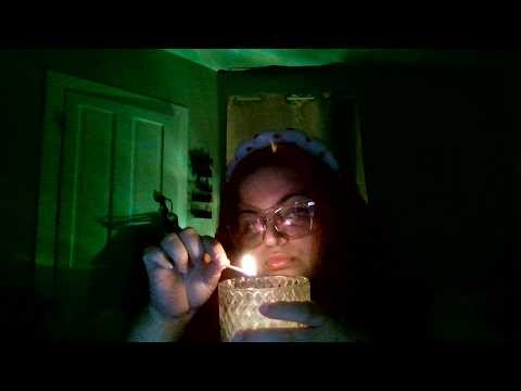 ASMR Affirmations Candle Ritual 🕯️ | Burning Intentions & Positive Energy