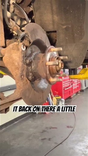 Replacing Wheel Bearing on 2013 Ford Escape #shorts