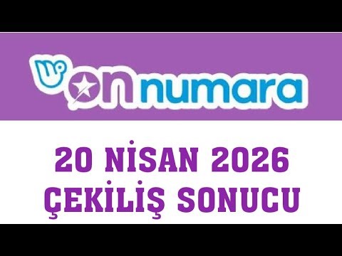 On Numara Çekiliş Sonuçları 20 Nisan 2026