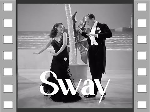 Rita Hayworth and Fred Astaire : Sway (new Dean Martin mix) HD